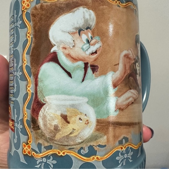 Disney Store Pinocchio Mug Peter Pan Classic Animation Collection 12 oz Mug - Picture 8 of 10